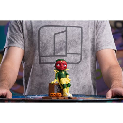 IRON STUDIOS MINICO VINYL STATUE WANDAVISION VISION HALLOWEEN VERSION