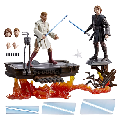 SW THE BLACK SERIES ANAKIN SKYWALKER AND OBI-WAN KENOBI