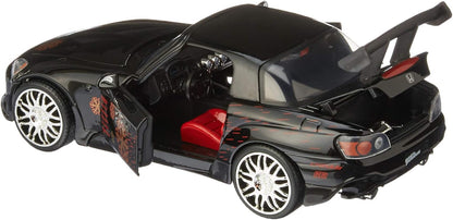 FAST AND THE FURIOUS JOHNNYS HONDA S2000 124 SCALE DIE-CAST METAL VEHICLE