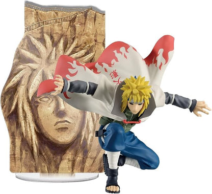 NARUTO SHIPPUDEN MINATO NAMIKAZE PANEL SPECTACLE STATUE