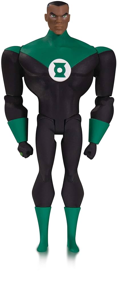 JUSTICE LEAGUE ANIMATED GREEN LANTERN JOHN STEWART