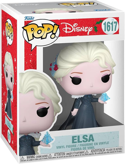 DISNEY PRINCESS HOLIDAY ELSA FUNKO POP! VINYL FIGURE #1617