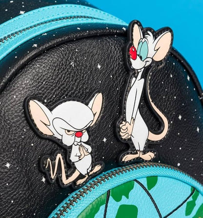 LOUNGEFLY MINI-BACKPACK PINKY AND BRAIN EE EXC
