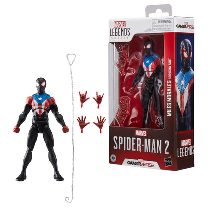 SPIDER-MAN MARVEL LEGENDS SERIES GAMERVERSE MILES MORALES BORICUA SUIT