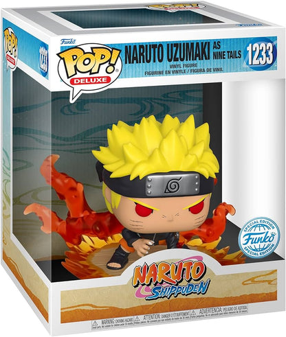 DELUXE NARUTO UZUMAKI AS NINE TAILS  1233 CON EX