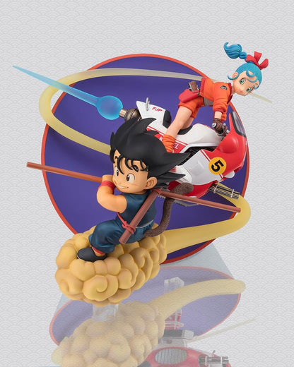 DRAGON BALL SON GOKU AND BULMA FIGUARTSZERO