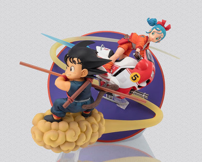 DRAGON BALL SON GOKU AND BULMA FIGUARTSZERO