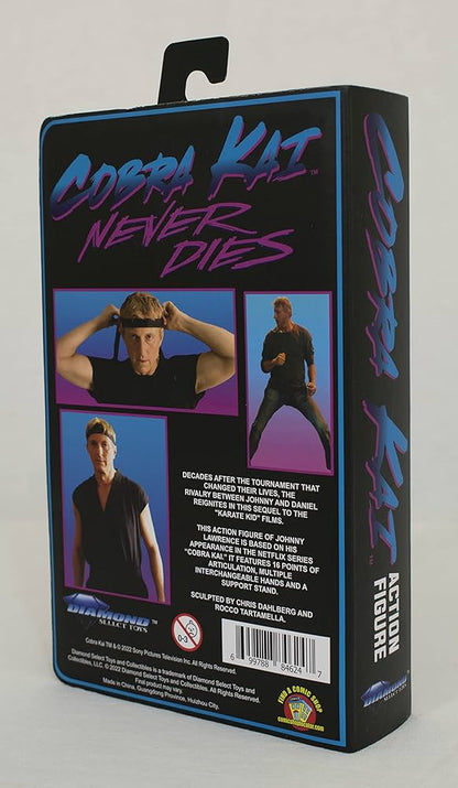 ACTION FIGURE COBRA KAI JOHNNY LAWRENCE VHS