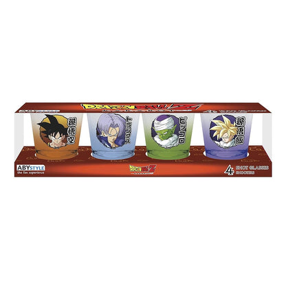 DRAGON BALL Z KAKAROT  HEROES  SHOT GLASS SET
