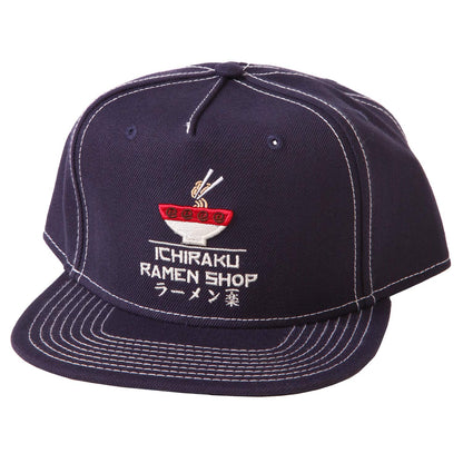 SNAPBACK FLAT BILL HAT NARUTO ICHIRAKU RAMEN SHOP