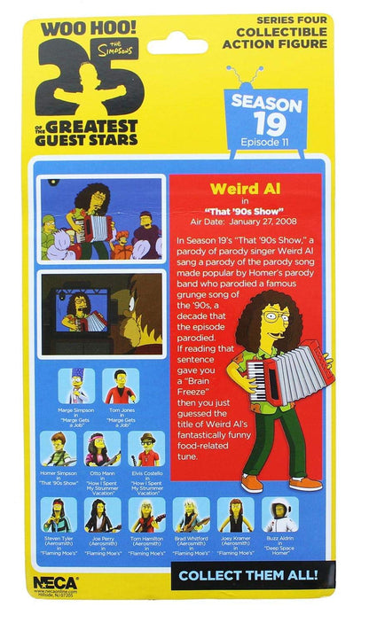SIMPSONS 25TH GREATEST GUEST WEIRD AL YANKOVIC