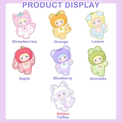 NOMMI INTERESTING FRUITS 8-INCH MYSTERY VINYL PLUSH