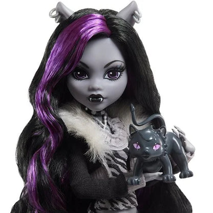 MONSTER HIGH REEL DRAMA CLAWDEEN WOLF COLLECTOR DOLL