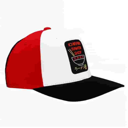 SNAPBACK FLAT BILL HAT NARUTO ICHIRAKU RAMEN SHOP