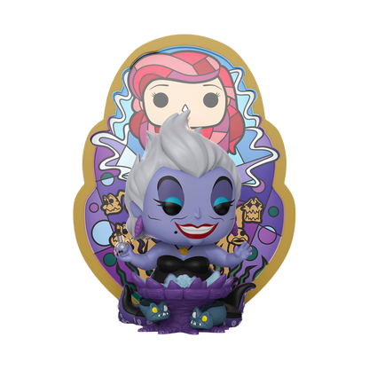 THE LITTLE MERMAID URSULA STAINED GLASS DELUXE FUNKO POP! VINYL FIGURE #163
