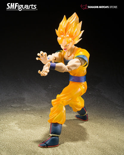 SH FIGUARTS SUPER SAIYAN SON GOKU TAMASHII NATIONS EXC