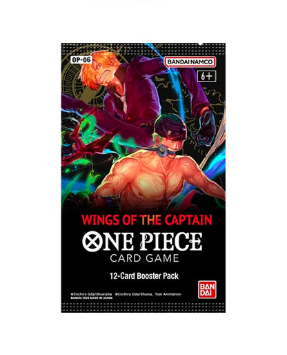 ONE PIECE CARD GAME BOOSTER BOX WINGS OF THE CAPTAIN OP06