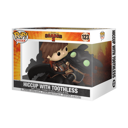 FUNKO HOW TO TRAIN YOUR DRAGON 2 HICCUP WITH TOOTHLESS