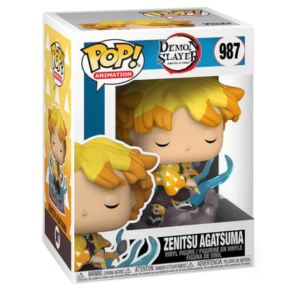FUNKO POP DEMON SLAYER ZENITSU AGATSUMA #987