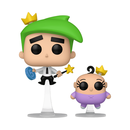 The Fairly OddParents Cosmo & Poof Funko Pop! Vinyl Figure and Buddy #1691