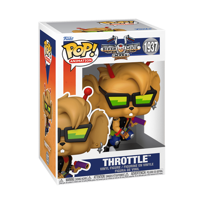 BIKER MICE FROM MARS THROTTLE FUNKO POP! VINYL FIGURE #1937