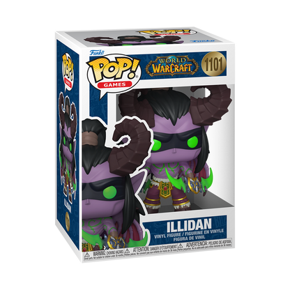 WORLD OF WARCRAFT ILLIDAN FUNKO POP! VINYL FIGURE #1101 (STYLES MAY VARY)