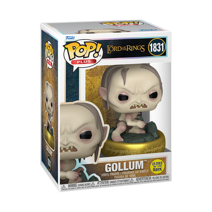 THE LORD OF THE RINGS GOLLUM GLOW-IN-THE-DARK FUNKO PLUS #1831