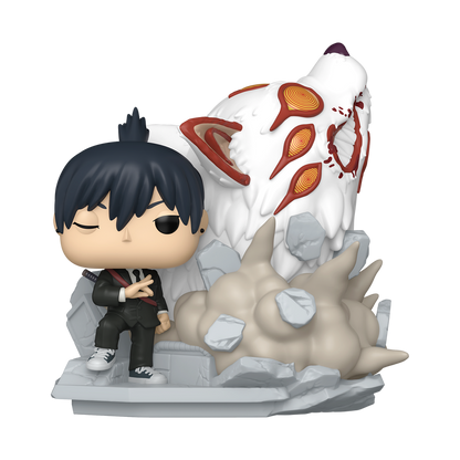 CHAINSAW MAN AKI HAYAKAWA WITH FOX DEVIL FUNKO POP! MOMENT #1972