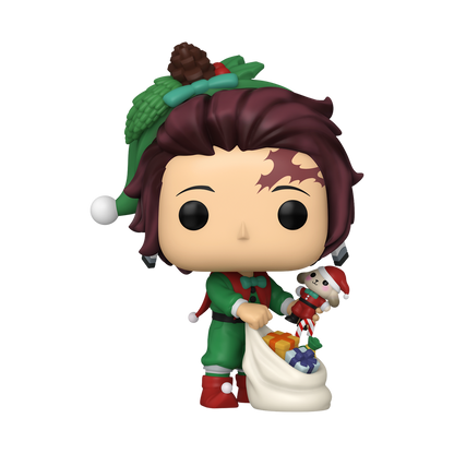 DEMON SLAYER TANJIRO KAMADO (HOLIDAY) FUNKO POP! VINYL FIGURE PLUS #2032