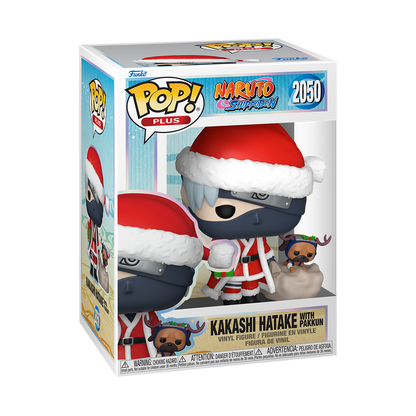 NARUTO SHIPPUDEN KAKASHI HATAKE WITH PAKKUN (HOLIDAY) FUNKO POP! VINYL FIGU