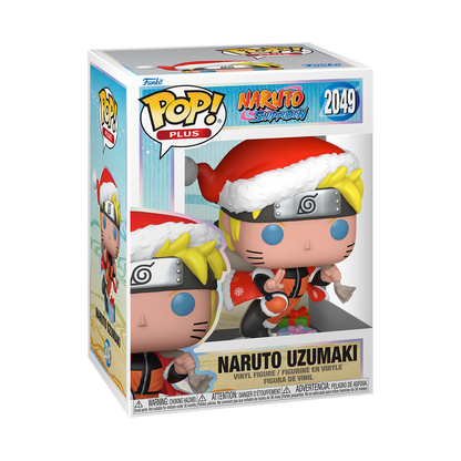 NARUTO SHIPPUDEN NARUTO UZUMAKI (HOLIDAY) FUNKO POP! VINYL FIGURE PLUS #204