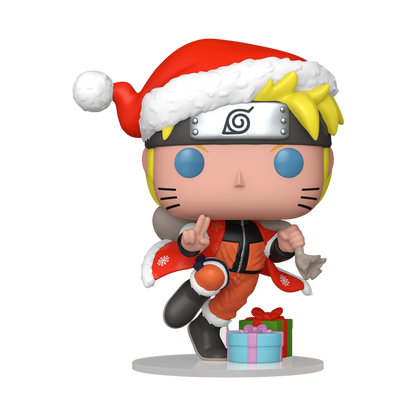 NARUTO SHIPPUDEN NARUTO UZUMAKI (HOLIDAY) FUNKO POP! VINYL FIGURE PLUS #204