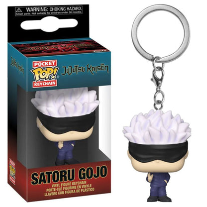 JUJUTSU KAISEN SATORU GOJO FUNKO POCKET POP! KEY CHAIN
