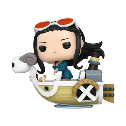 FUNKO POP NICO ROBIN WITH MINI MERRY II #132 SDCC