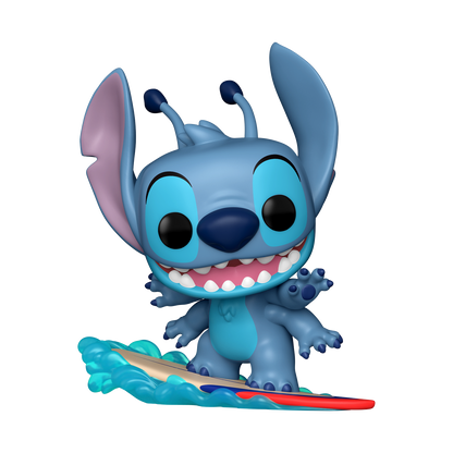 FUNKO POP STITCH ON SURFBOARD #1594 SDCC25