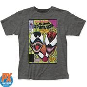 MARVEL SPIDER MAN CARNGE CONCLUSION GRAY T SHIRT LARGE PX