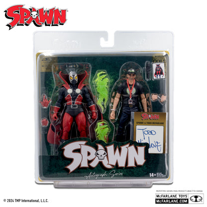 SPAWN - ROBOT WARS FIGURE MCFARLANE TOYS GOLD LABEL AUTOGRAPH SIGNED - SDCC