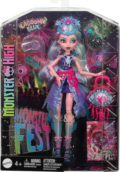 MONSTER HIGH MONSTER FEST LAGOONA BLUE DOLL