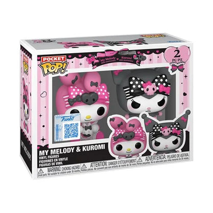 SANRIO MY MELODY 50TH AND KUROMI 20TH ANNIVERSARY FUNKO POCKET POP! KEY CHA