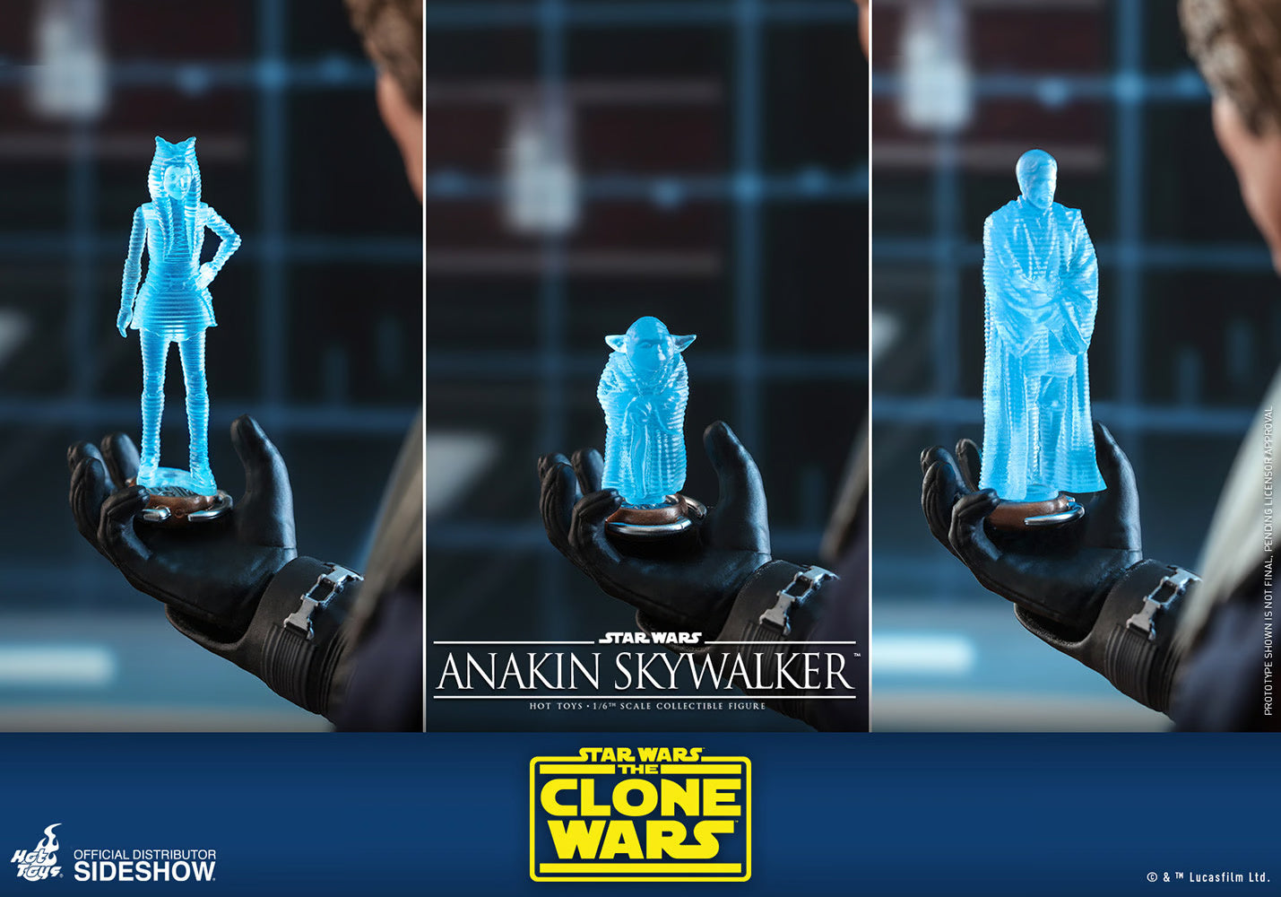 ANAKIN SKYWALKER SIXTH SCALE FIGURE BY HOT TOYS