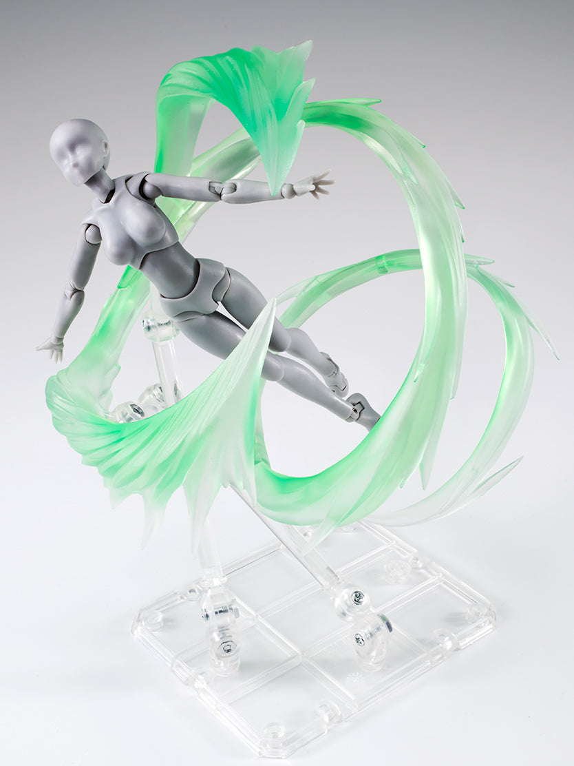 BANDAI EFFECT WIND GREEN VERSION TAMASHII FIGURE EFFECT