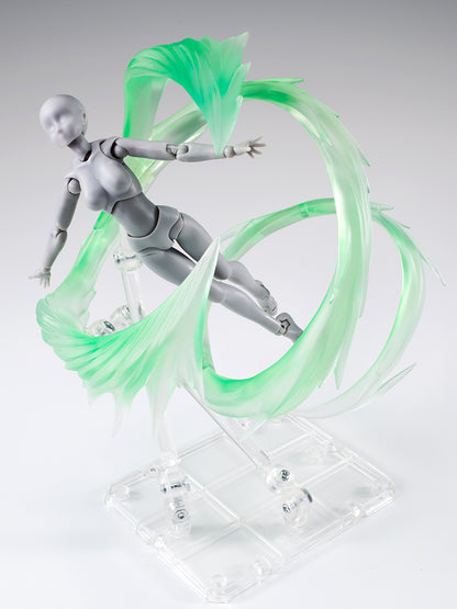 BANDAI EFFECT WIND GREEN VERSION TAMASHII FIGURE EFFECT