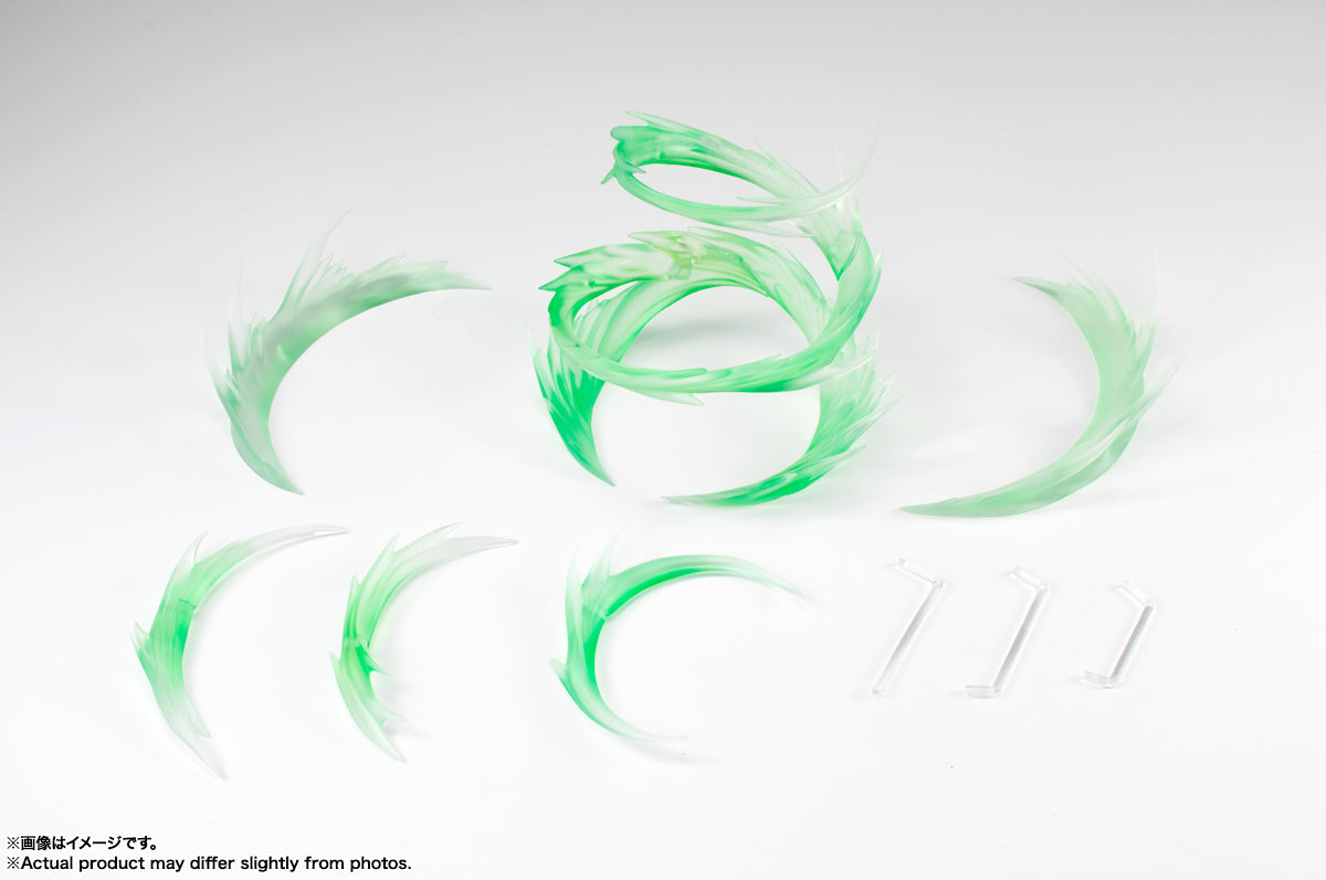 BANDAI EFFECT WIND GREEN VERSION TAMASHII FIGURE EFFECT