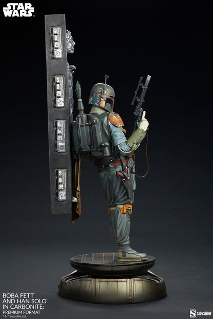 BOBA FETT AND HAN SOLO IN CARBONITE