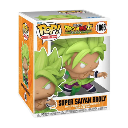 BROLY SUPER SAIYAN BROLY SUPER 6 3/4-INCH FUNKO POP! VINYL FIGURE #1865