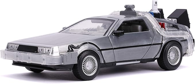 Back to the Future 2 Time Machine 1.24 Scale Die-Cast Metal Vehicle