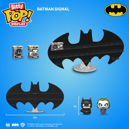 Batman Signal Funko Bitty Pop! Display Shelf