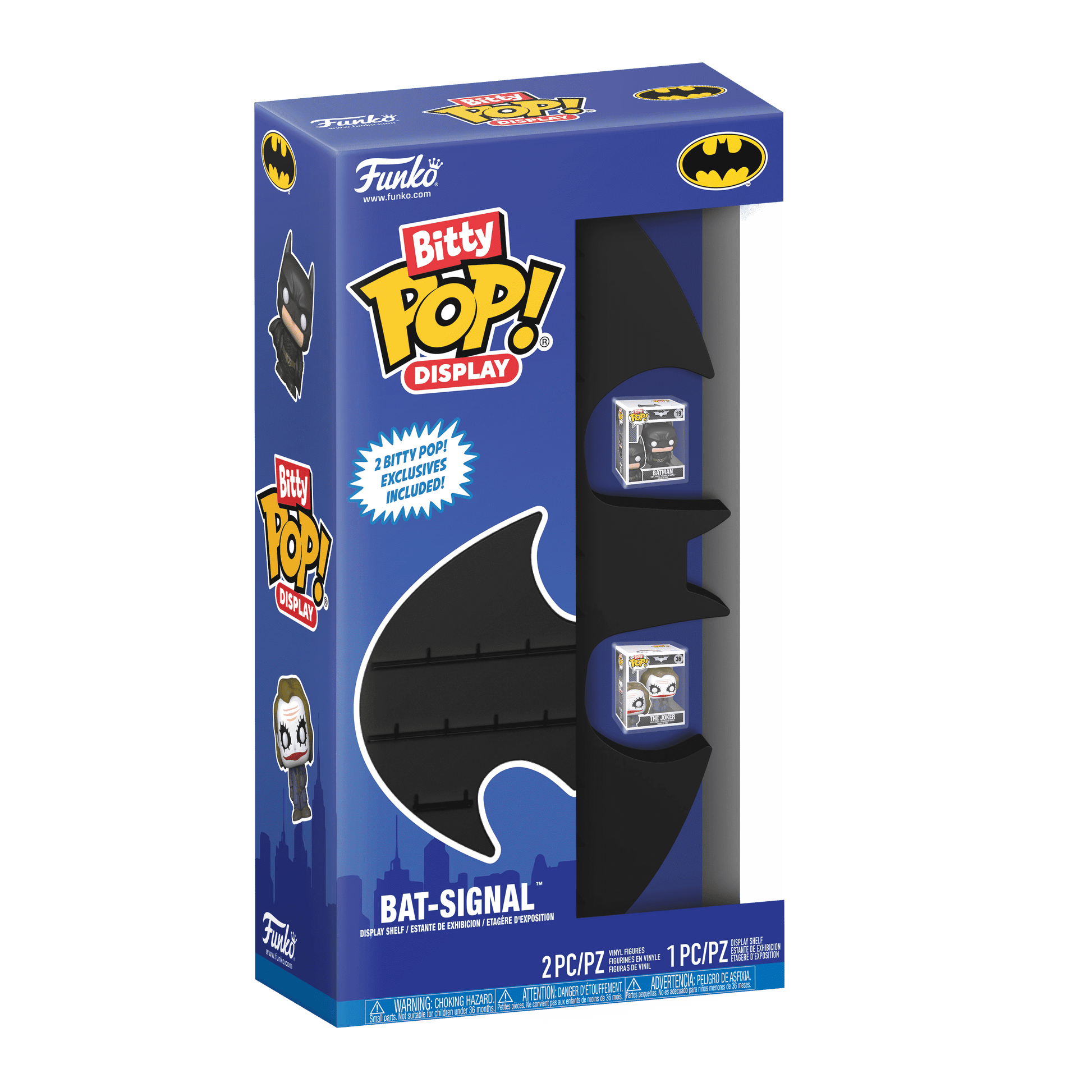 Batman Signal Funko Bitty Pop! Display Shelf