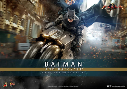 Batman and Batcycle - Sixth Scale Figure Set by Hot Toys