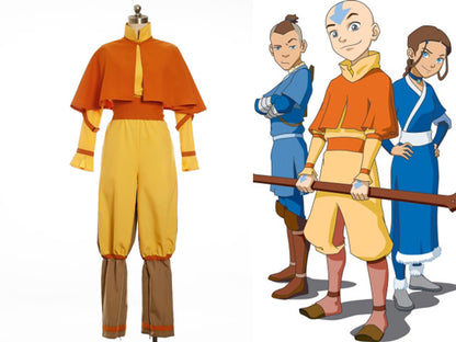AVATAR THE LAST AIRBENDER AANG SET WITH CLOTH OUTFIT